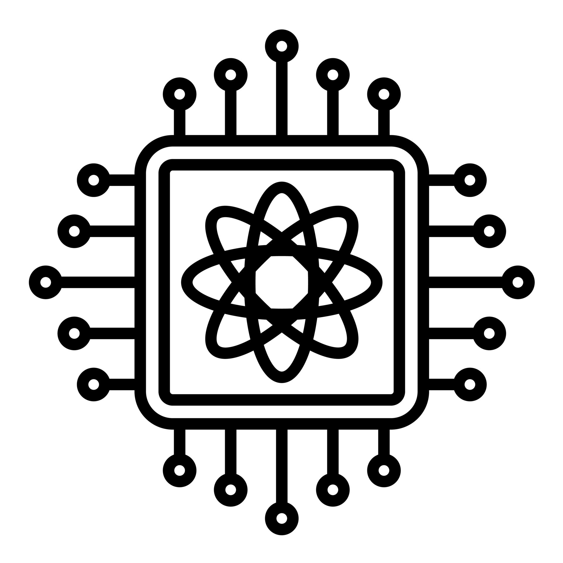 quantum-technology-line-icon-vector